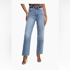 Good American Good Boy Crop Jeans
